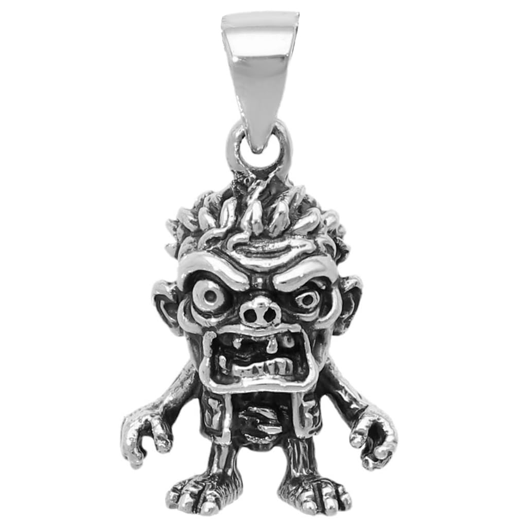 

Синдзюку Гин но Кура Подвеска Зомби Серебро 925 Монстр Мертвый Ужас Предмет Хэллоуин (Нет цепи) Мужской