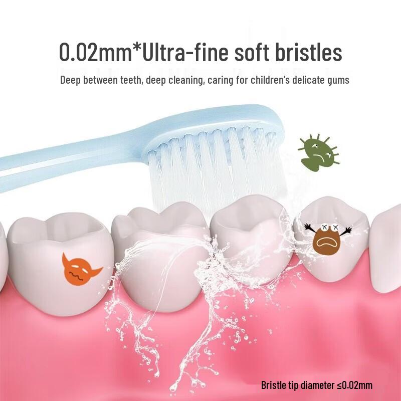 Frog QT119B Series Children's Soft Bristle Toothbrush 2-Pack