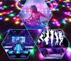 Seven-Color LED Crystal Magic Ball Sound-Activated Mini Stage Light