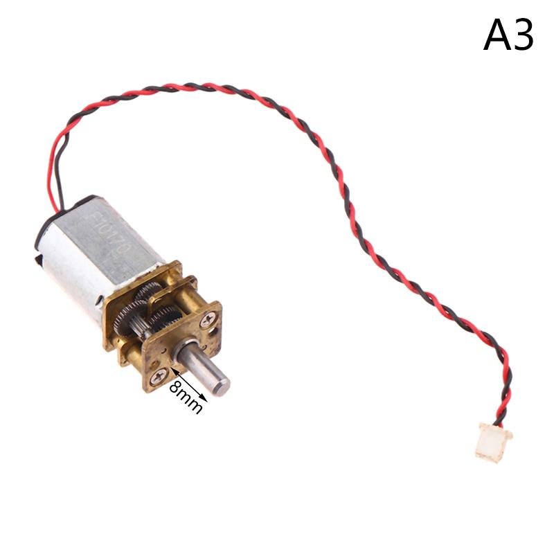 Dc 3V-12V N20 Mini Micro Metal Gear Motor With Gearwheel Dc Motors 60Rpm Slow Speed Full Metal Gearbox Reducer Toy