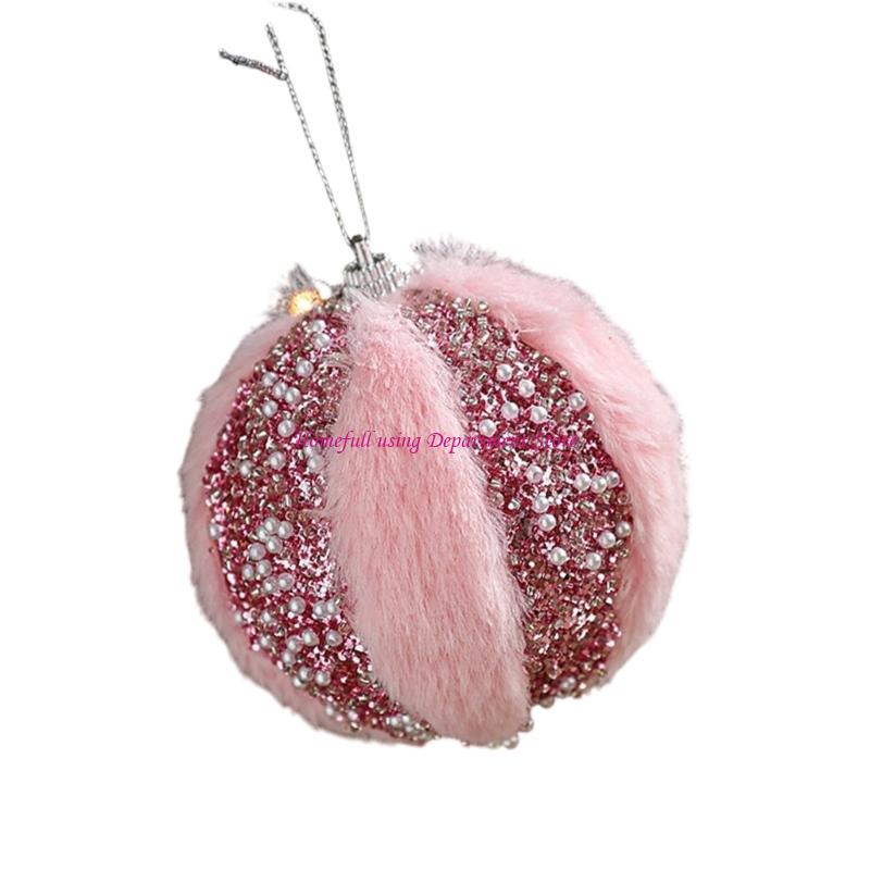 Portable Floral Christmas Ball Ornament Foam Materials For Seasonal Celebration