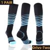 Men Running Compression Socks Stockings 20-30mmhg Sports Socks for Marathon Cycling Football Breathable Adult Sports Socks YS023