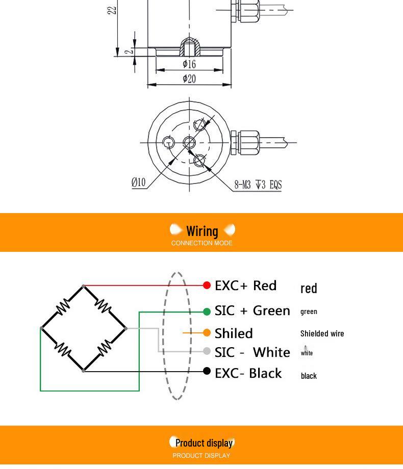 Revised Product Name: "Medical Testing Robot Force Sensor - 50N to 500N Push-Pull Column Type"