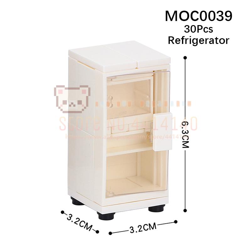 

Мебель для дома MOC Строительные блоки Городская сцена Сделай сам Кухня Кровать Диван Туалет Ванна Модель Украшение Сборка Кирпичики Игрушки Для Детей