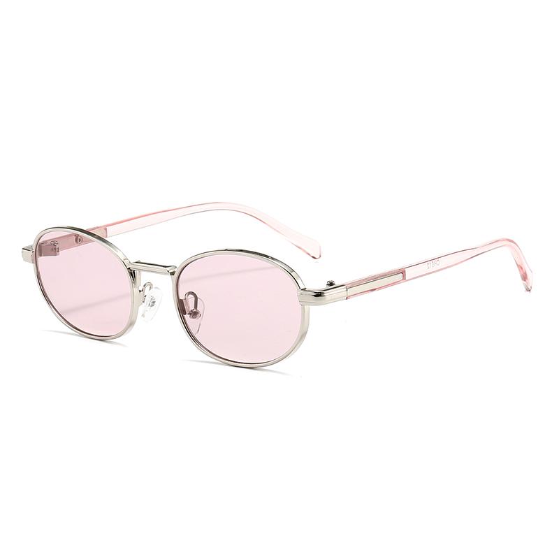 Xiaomi Vintage Small Oval Sunglasses for Men Women UV400 Alloy Frame Multi Color Retro Street Daily Shades