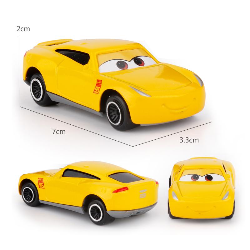 BIG SALE!!! Lightning McQueen Diecast Metal Alloy Cars Toys Cartoon Movie Vehicle Model Enligten Action Figure Toys For Children