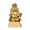 Kuber-Statue aus Messing | Höhe: ca. 12 cm. | Vastu-Figur für Zuhause und Büro | Zonale Platzierung - Norden |