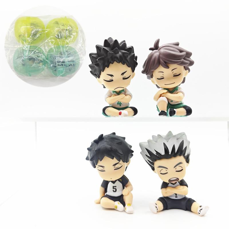 Collectible Haikyuu Shoulder To Shoulder Sleep Series 2 Pvc Figures For Anime Fans