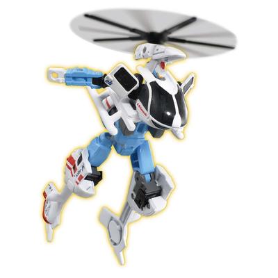CONSTRUCT-BOTS by Takara Tomy: "Tomica Job Laborer JB05 Medi-Braver Kawasaki Heavy Industries BK117 D-3 Doctor Helicopter" Miniature Car Toy