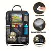 2Pcs Car Seat Back Storage Bag with 10 Compartments, Mesh Pockets for Daily Items & Books, Universal for All Cars and SUVs