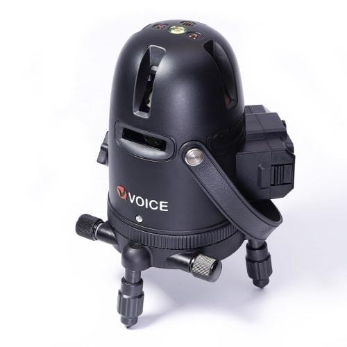 VOICE Laser Level, 5-Line Laser, Model-R5, Manufacturer, 4-Direction Large Square Line Projection Model, Remote Control Via App, Touch Switch