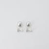 Mouvebament Pearl Ribbon Earring_SIlver925