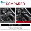Echte Carbonfaser für Dodge Challenger Charger 2015 2016 2017 2018 2019 2020 2025 2025 2025 Innenausstattung Schaltknauf