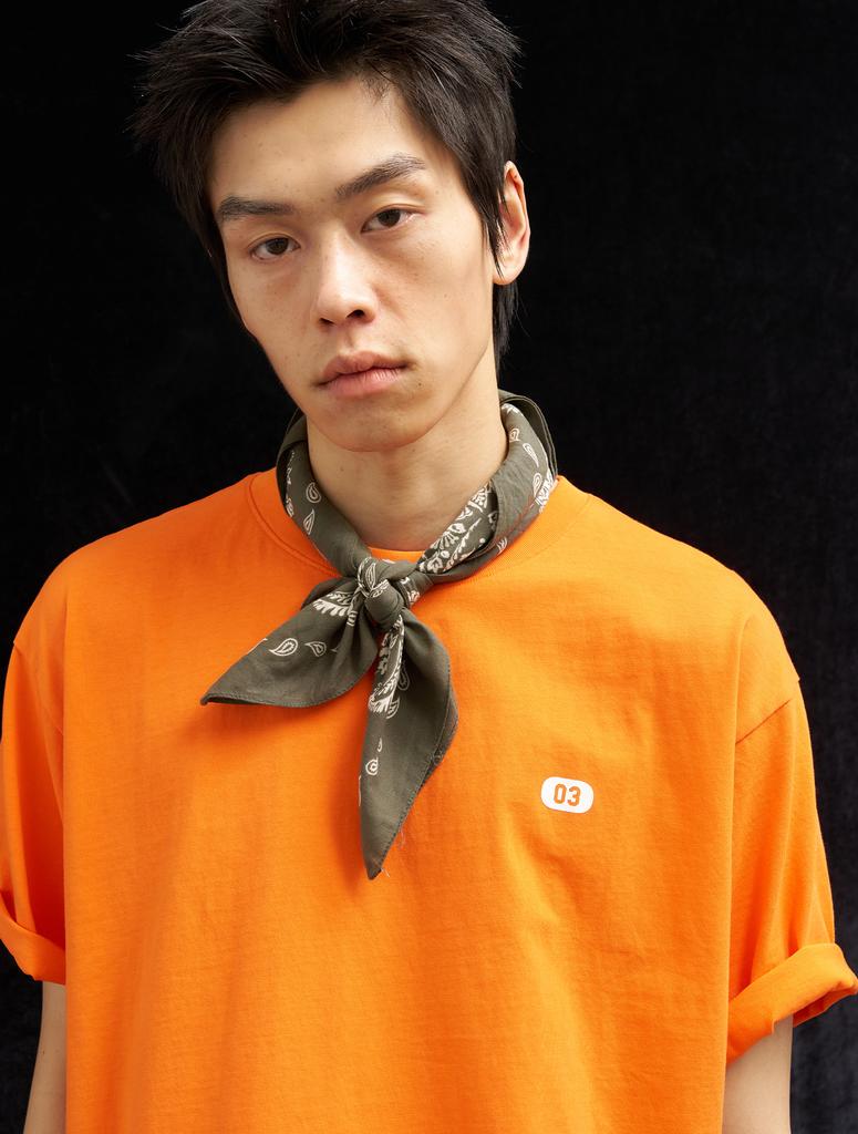 GENERALIDEA Unisex New Idea Regular Short Sleeve T-Shirt [Orange] / Sbe2U01012