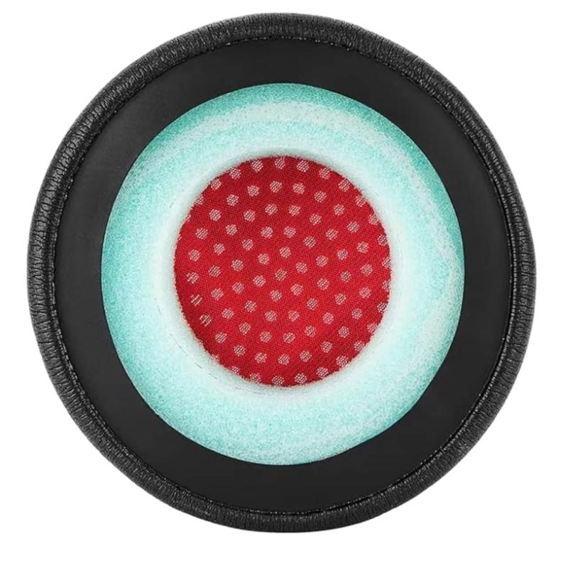1Pair Earpads Protein Leather Ear Pad Ear Cushions Cover Memory Foam Earmuffs for HC5 HC6 Headsets
