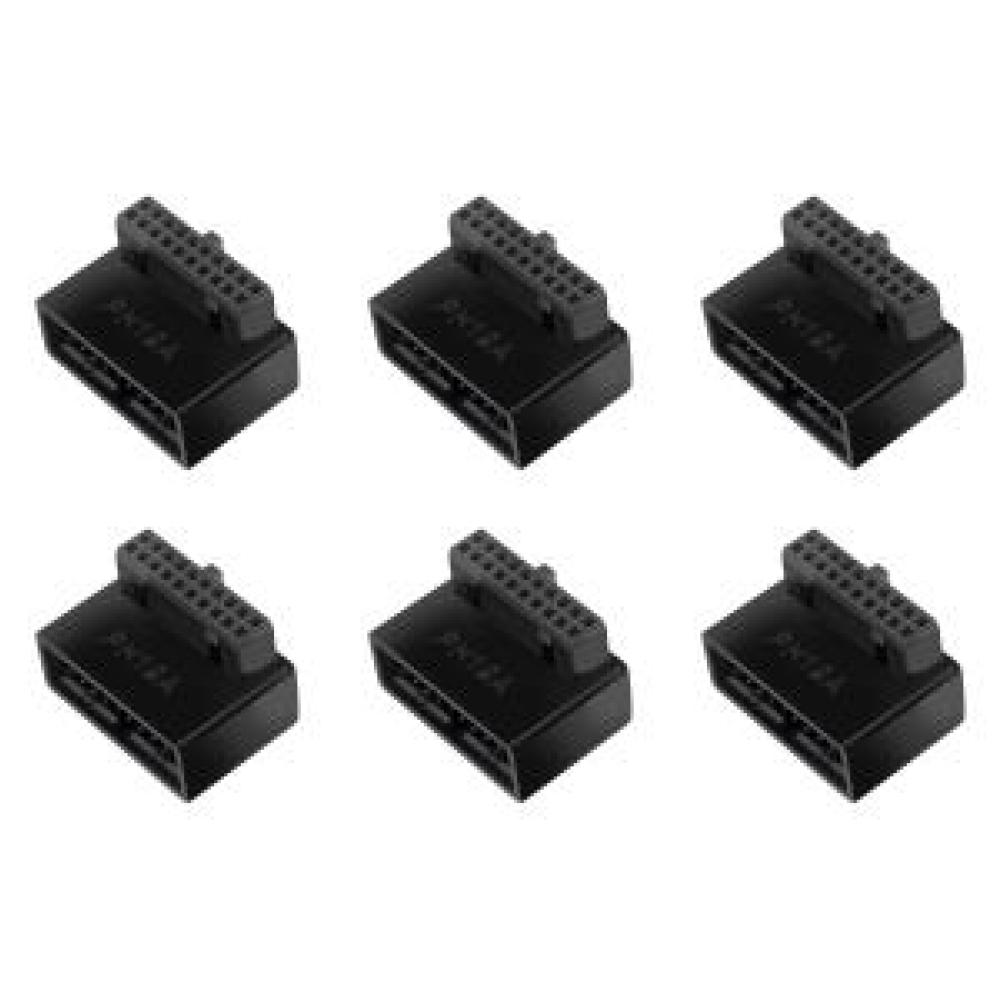 

6UK USB 3.0 19P 20P Header Adapter Plug Converter for Computer Motherboard (A)