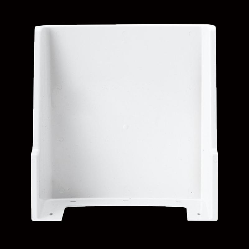 Plastic Security Camera Housing Dustproof Enclosure with Sunshade Designs Suitable for Enhances Monitoring Performances