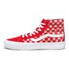 Vans Concepts X  Sk8 Vault Og Lx Mohair High Top Skate Shoes Unisex Sneakers Red White Checkered VN0A4BVBY5