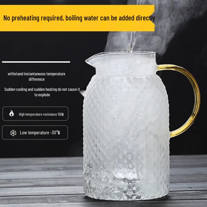 AMPEREX Heat-Resistant Glass Teapot