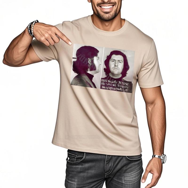 T Shirt Men Travel Oversized Tshirt Man Pointing At Mugshot Graphic Workout Tshirt Retro Casual Quick Dry T Shirt