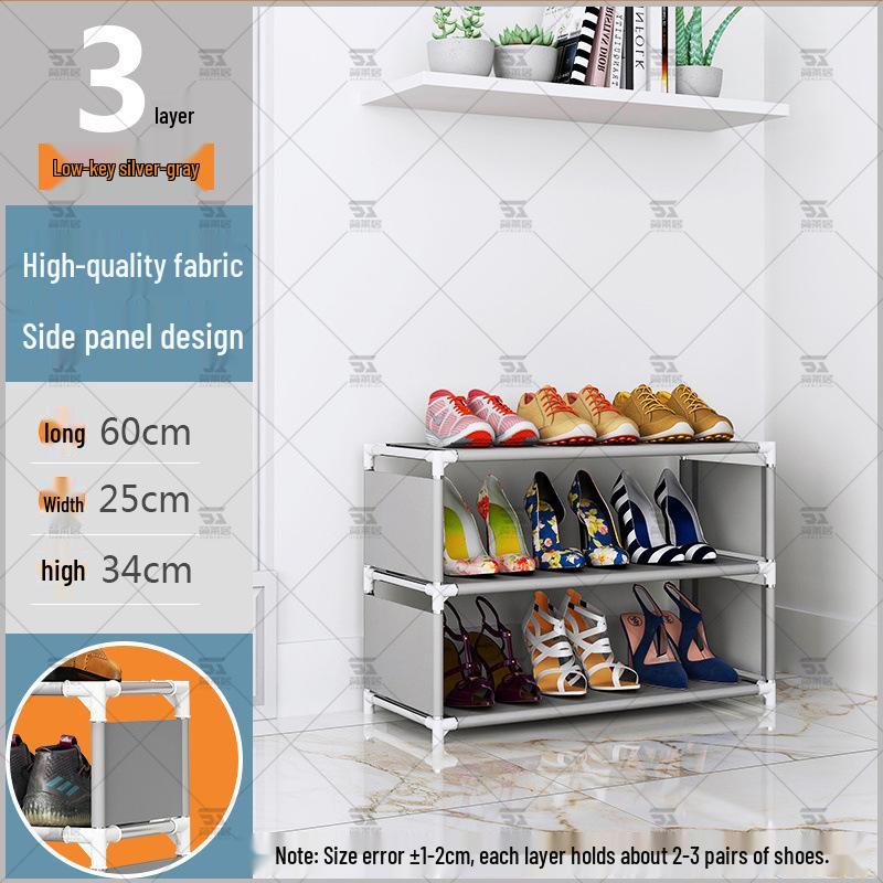 Skohylla: Flerskiktad, dammtät, ekonomisk skoskåp för studenthemmet eller hemmet