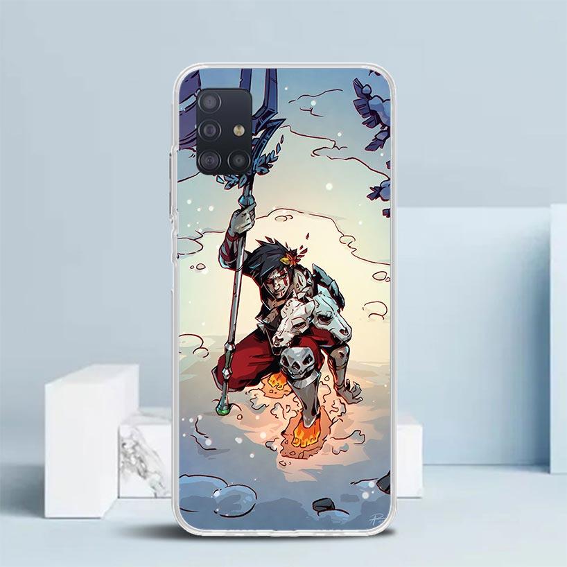 Game Hades Action Soft Cover for Samsung Galaxy A12 A22 A32 A52 A72 A02S Phone Case Note 20 Ultra 10 S10 Plus A51 A71 A50S A20S