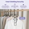 Detachable Multifunctional Clothes Rack 5 in 1 Closet Organizer Multi Layer Hanger  Hanging Storage