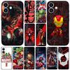 Marvel Hero Iron Man Casing Phone Cover for Samsung Galaxy S22 S21 S20 Fe Ultra S9 Plus + A13 A22 M21 M31 M55 M15 Case