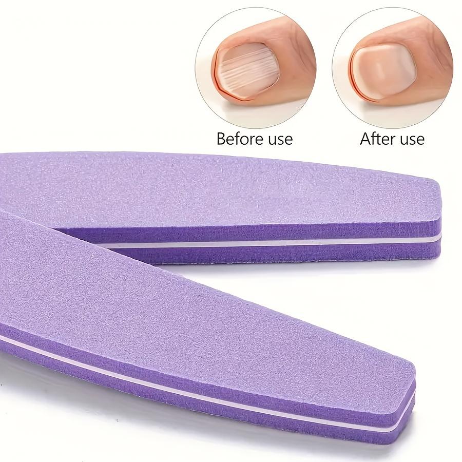 Xiaomi 10/20pcs Professional Dual-Sided Nail File Block Colorful Sponge Nail Polish Buffing Sanding Buffer Strip for Polishing Pedicure