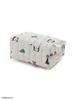 Quilted Print Pouch PWGB254540GRYF [DickBruna] All-Over