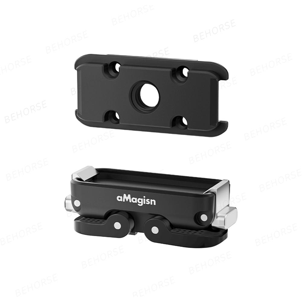 Magnetic Quick Release Kit Portable Mount Base Tripod Adapter Plate For Gopro Hero 13/12/11/10/9/8/11Mini/MAX Camera Accessories