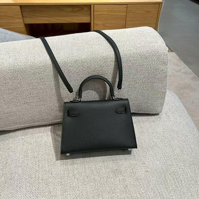 New Leather Bag Mini Handbag Fashion Lock Women's Bag