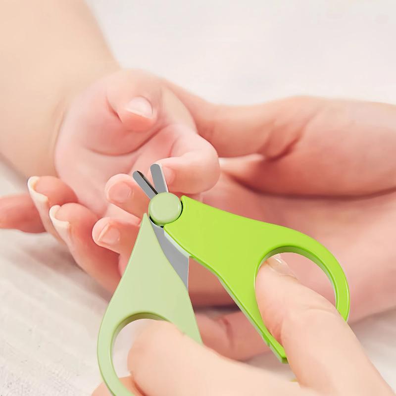 Baby Nail Clipper Set, Nail Scissors Specially For Newborn Babies, Children's Nail File And Scissors With Anti-Pinch Nail Clippers