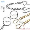 Buckle Twist Chain for DIY Jewelry & Hanging Signs