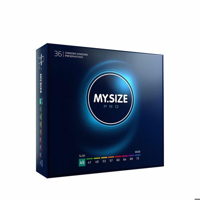 MY.SIZE PRO Préservatifs, Taille 45mm, Lot de 36 unités