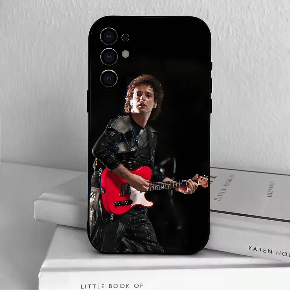 

S-Singer Gustavo Cerati Phone Case For Samsung S25,S24,S21,S22,S23,S30,Ultra,S20,Plus,Fe,Soft Silicone Black Cover Samsung S21fe
