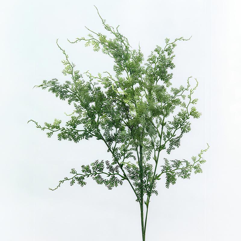 

Искусственные шелковые ветки цветущей вишни для свадебного или домашнего декора темно-зеленого