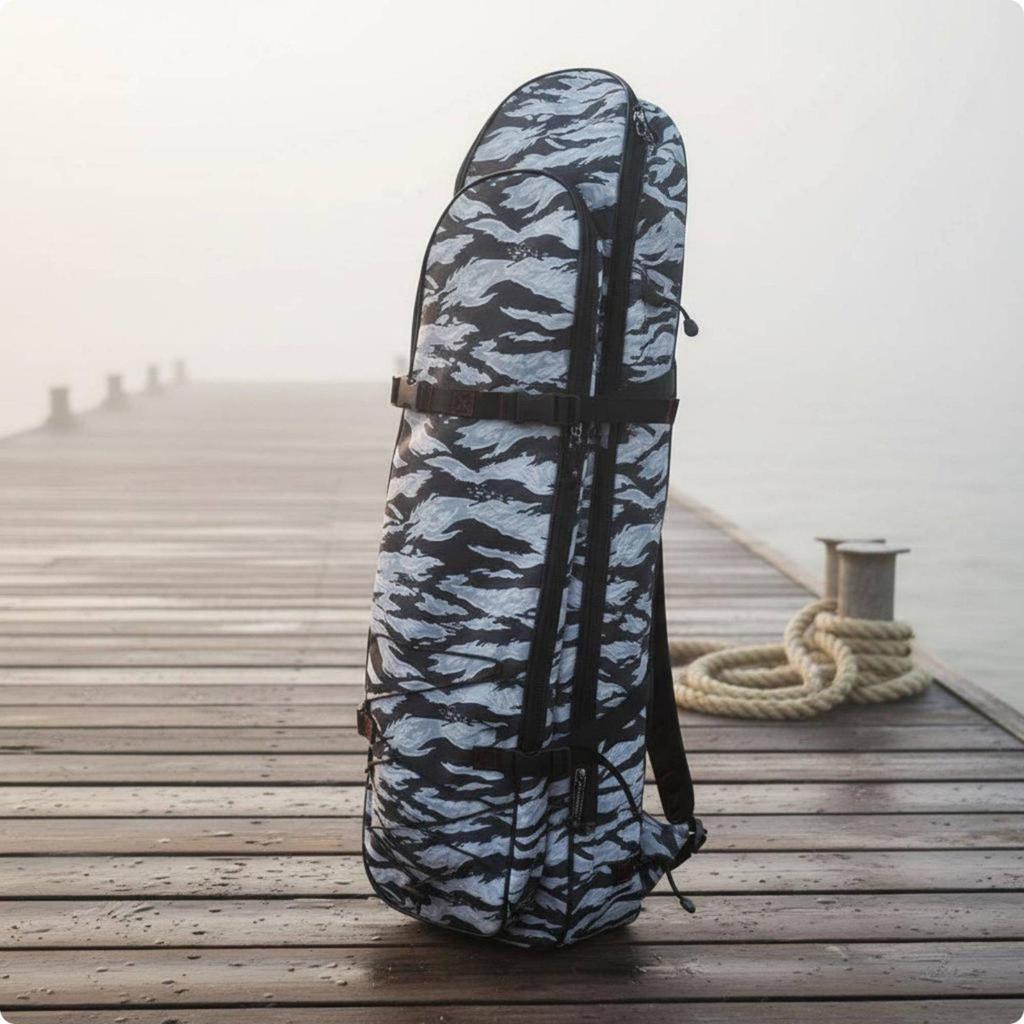 Fishing Diving Gear Backpack Large Capacity Long Dive Drainage Holes