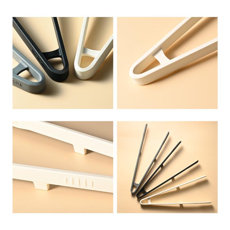 Silicone Tongs Non-Stick Bread Cake Clip Food Parties BBQ Clamp Durable Kitchen Tool for Cooking Steak Weddings Dessert Utensil