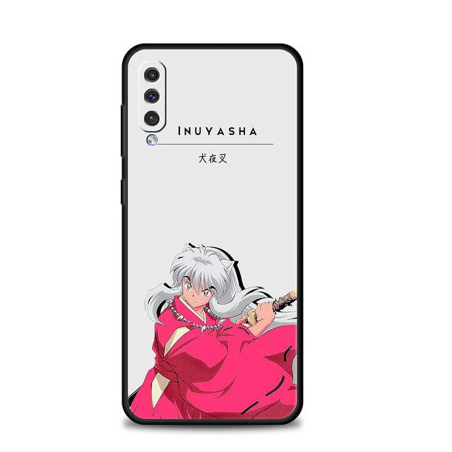 Anime drăguț Inuyasha armura moale pentru Samsung A40 A50 A70 A20s M30s A20e M31 A10 A30 A10e M12 M23 M31s M62 A10s M22 M51 Funda