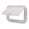12 X 8 Inch Boat Deck Hatch with Safety Lock and Key Excellent Sealing UV Resistant for Boat Yacht RV