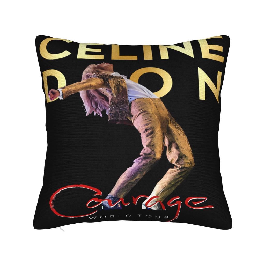 Celine Dion Canadian Recording Artist Pillowcases Kawaii Pillow Case For Living Room Bed Chair Soft Pillow Cover