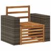 Outdoor Middle Sofa Natural