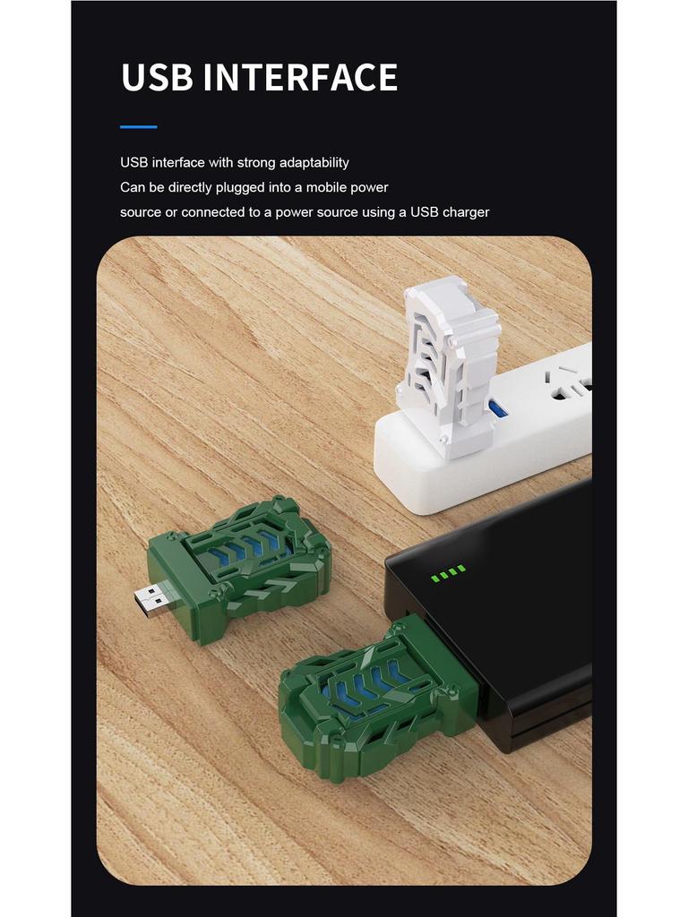 Portable USB Rechargeable Wireless Mosquito Repellent Heater & Coil