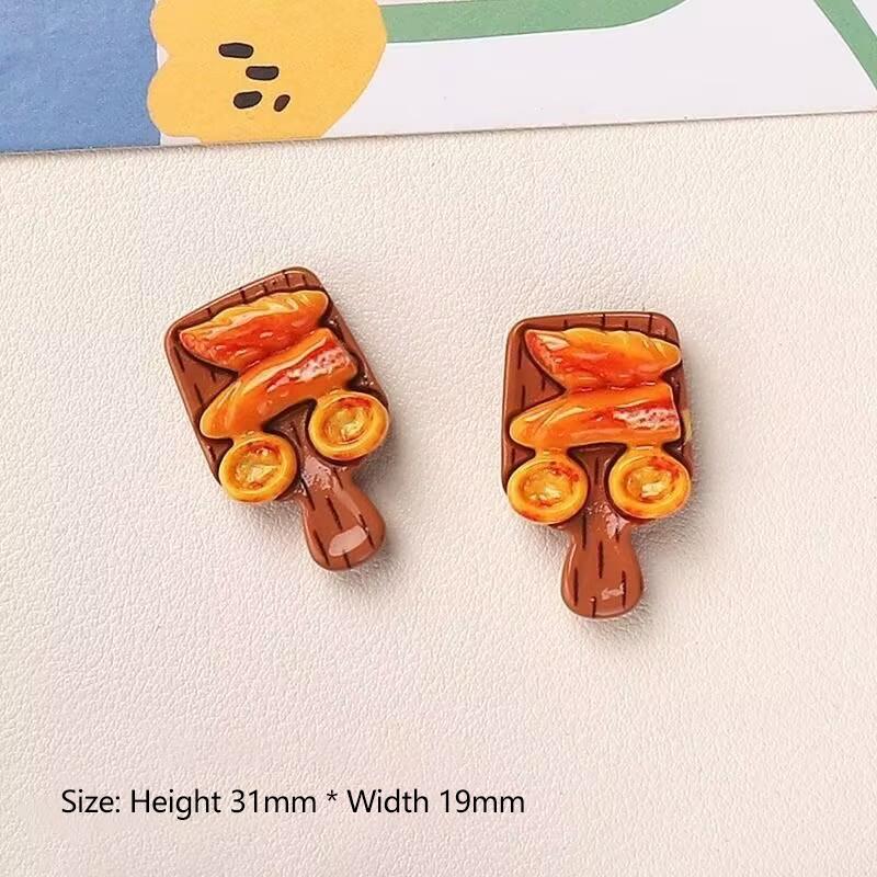 12Pcs Mini Simulation Food Fridge Magnets Waterproof Resin Decor for Home Kitchen Office DIY Craft Souvenir