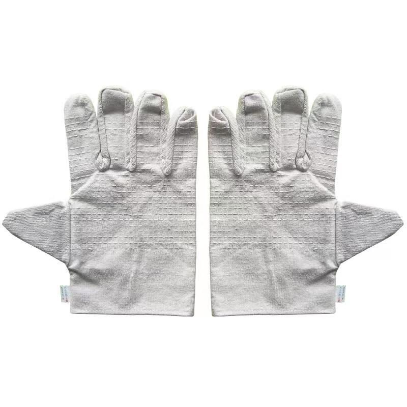 Durable Welder s White Canvas Work Gloves
