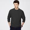 FIRS Men's Fleece-Lined Round Neck Sweatshirt