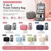 Hanging Hook Travel Cosmetic Bag Foldable Makeup Organizer Hanging Toiletry Bag  Travel Storage