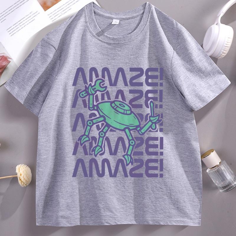 Project Hail Mary AMAZE Tshirt Unisex and Women Summer Cotton Clothing Casual Fashion Round Neck Short Sleeved Tee Streetwear