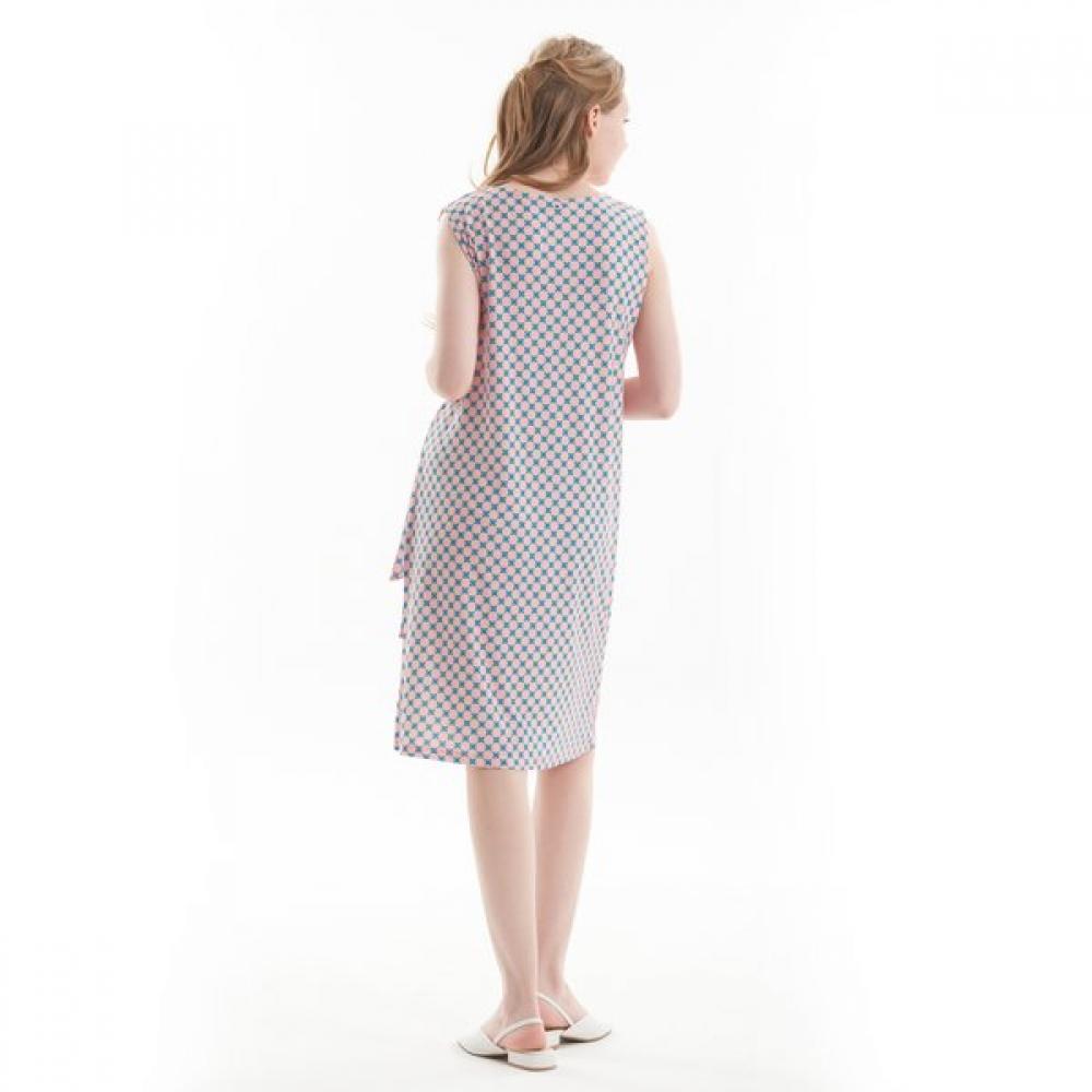 Lipbbam Creora Nelly Jersey Tie Sleeve Dress Ldm55hg01
